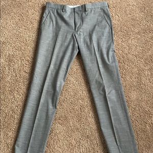 Express Extra Slim Gray Dress Pants